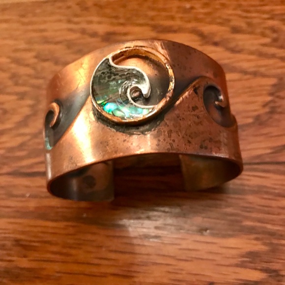 Copper bracelet went to the beach - Picture 1 of 2